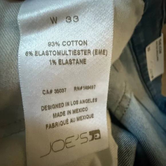 NWT JOE’S Jeans Classic Denim in Medium Wash, size 29 - Picture 5 of 9